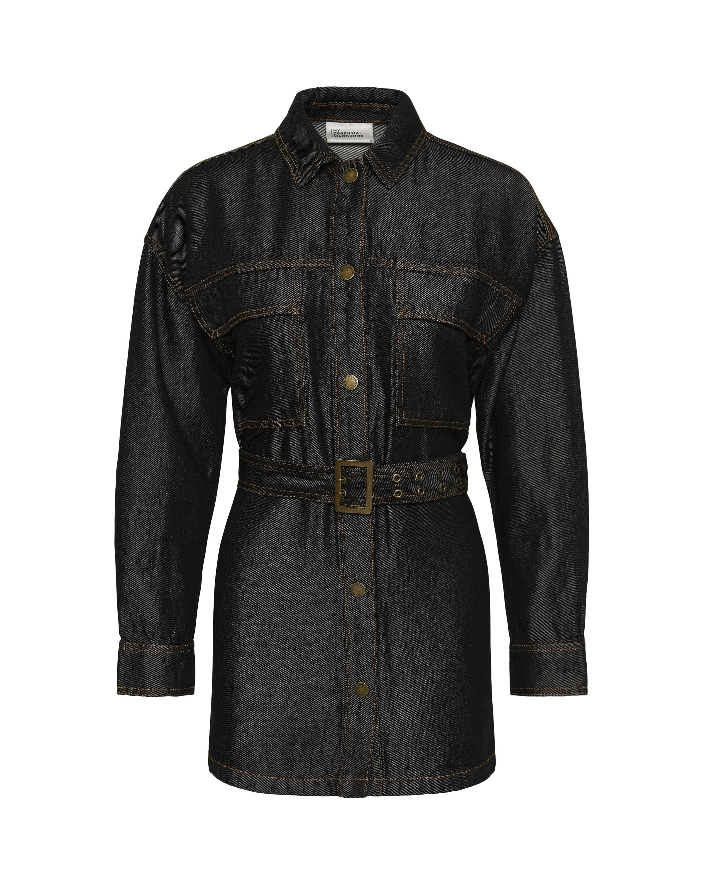 My Essential Wardrobe Tussenjas 'Nessie ' in Zwart: voorkant