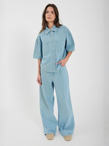NORR Regular Jeans ' Hannali ' in Blue: front