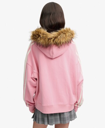 Superdry & Co Sweatvest in Roze