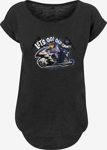 F4NT4STIC Shirt 'Batman TV Series Bat Bike' in Black: front