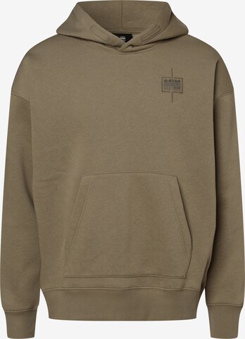 G-Star RAW Sweatshirt in Groen: voorkant