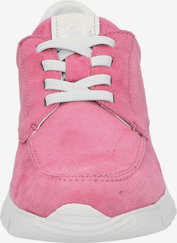 SIOUX Lace-Up Shoes in Pink