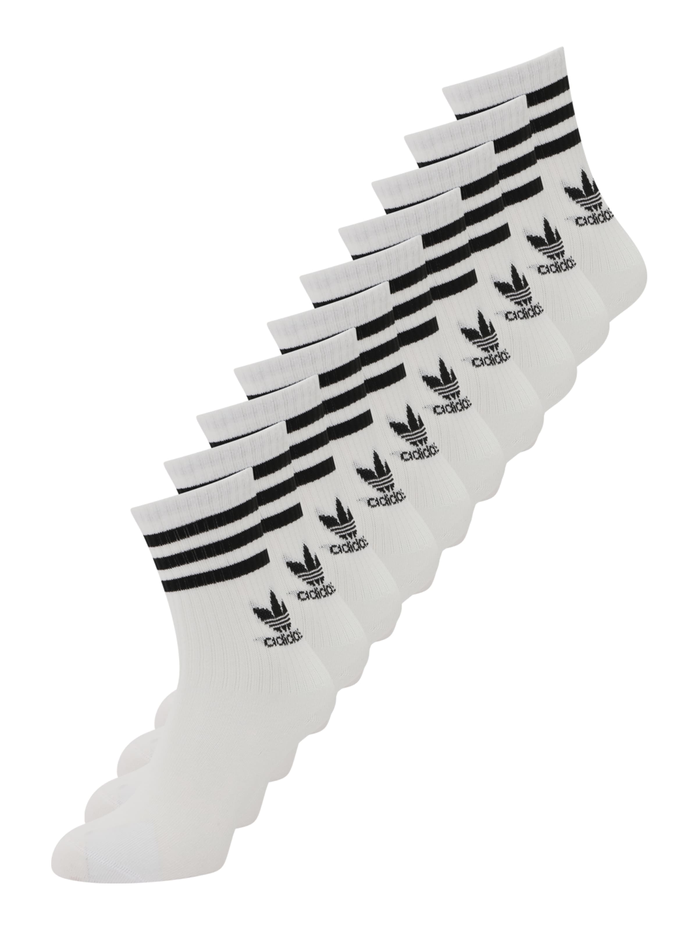 ADIDAS ORIGINALS Zokni - fehér: elől