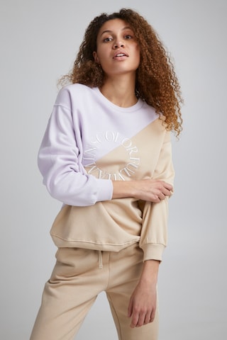 The Jogg Concept Sweatshirt in Beige: voorkant