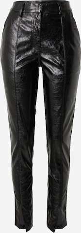 River Island Slimfit Broek in Zwart: voorkant