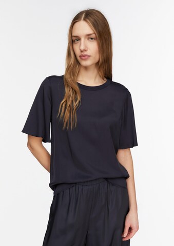 T-shirt COMMA en bleu : devant