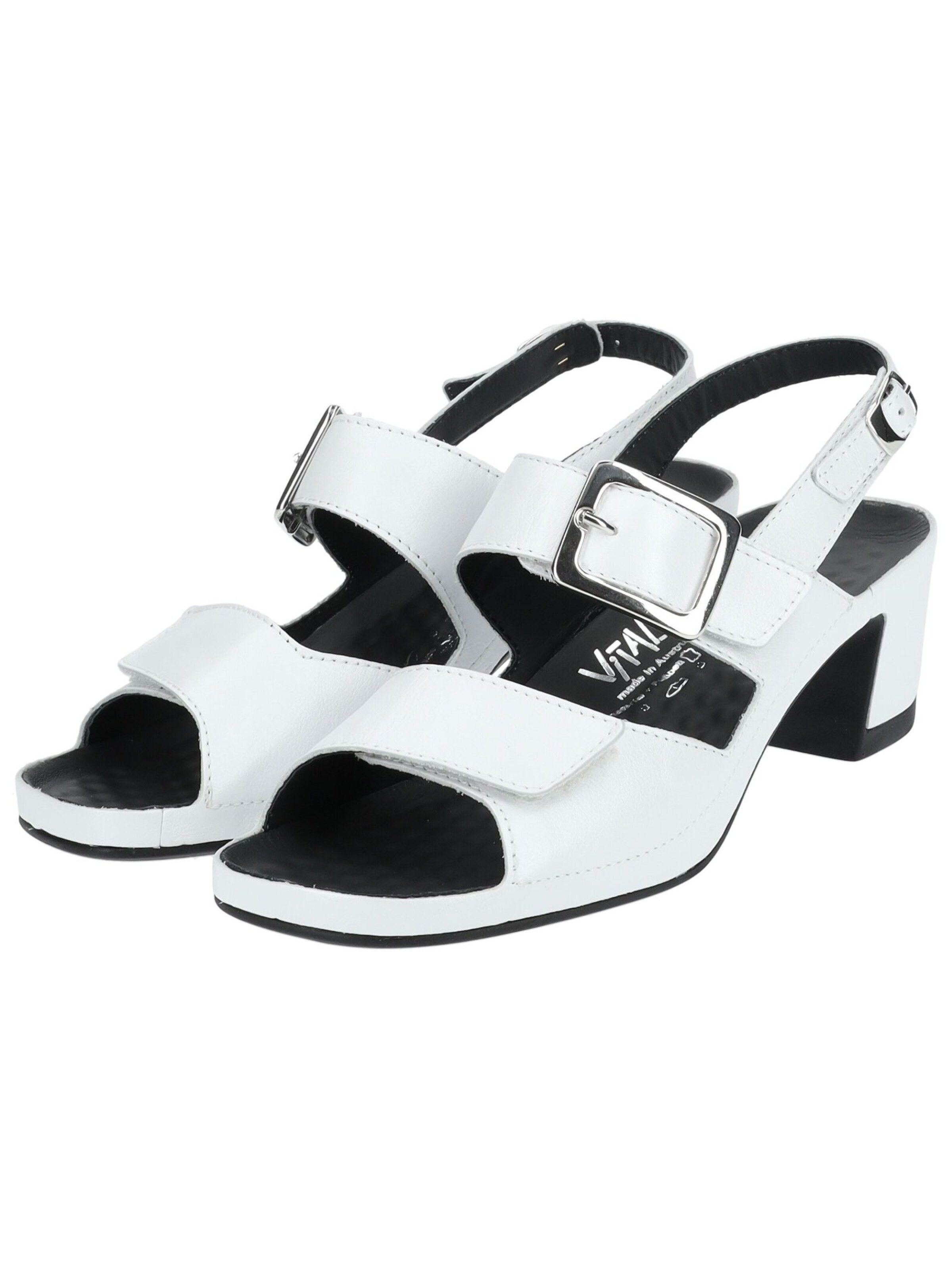 vital Strap Sandals in White