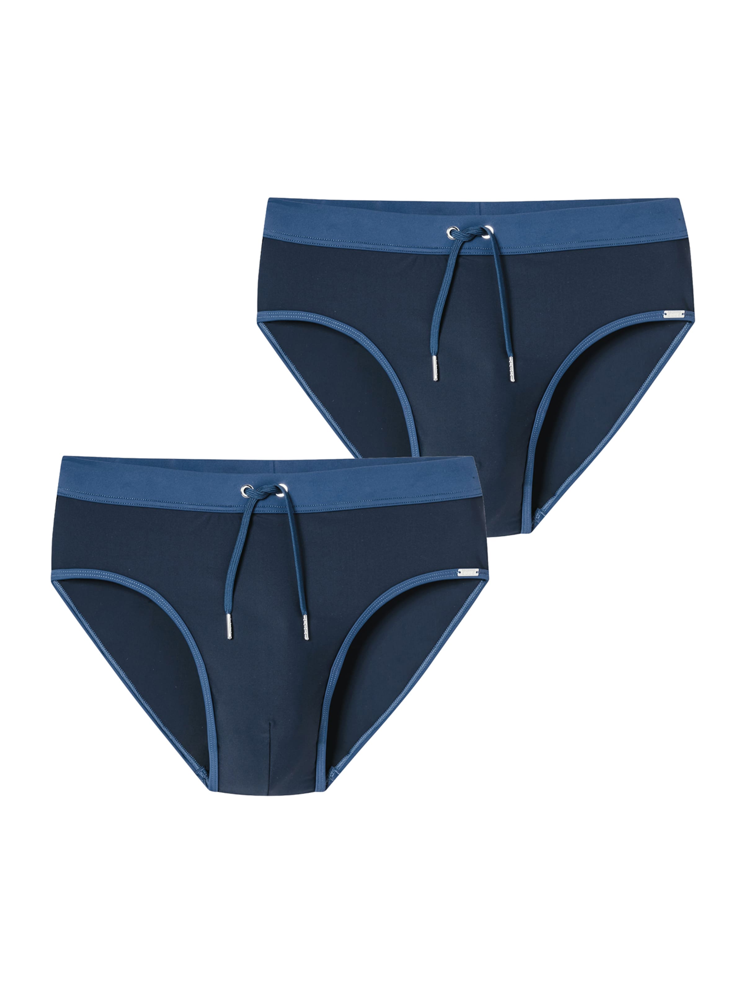 SCHIESSER Bathing trunks ' Ocean Swim ' in Blue: front