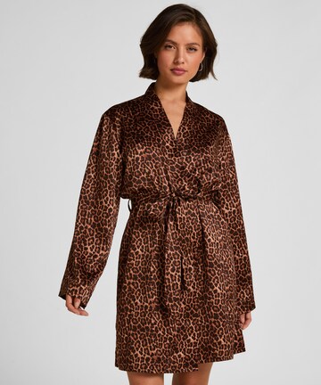 Hunkemöller Bathrobe short in Black: front