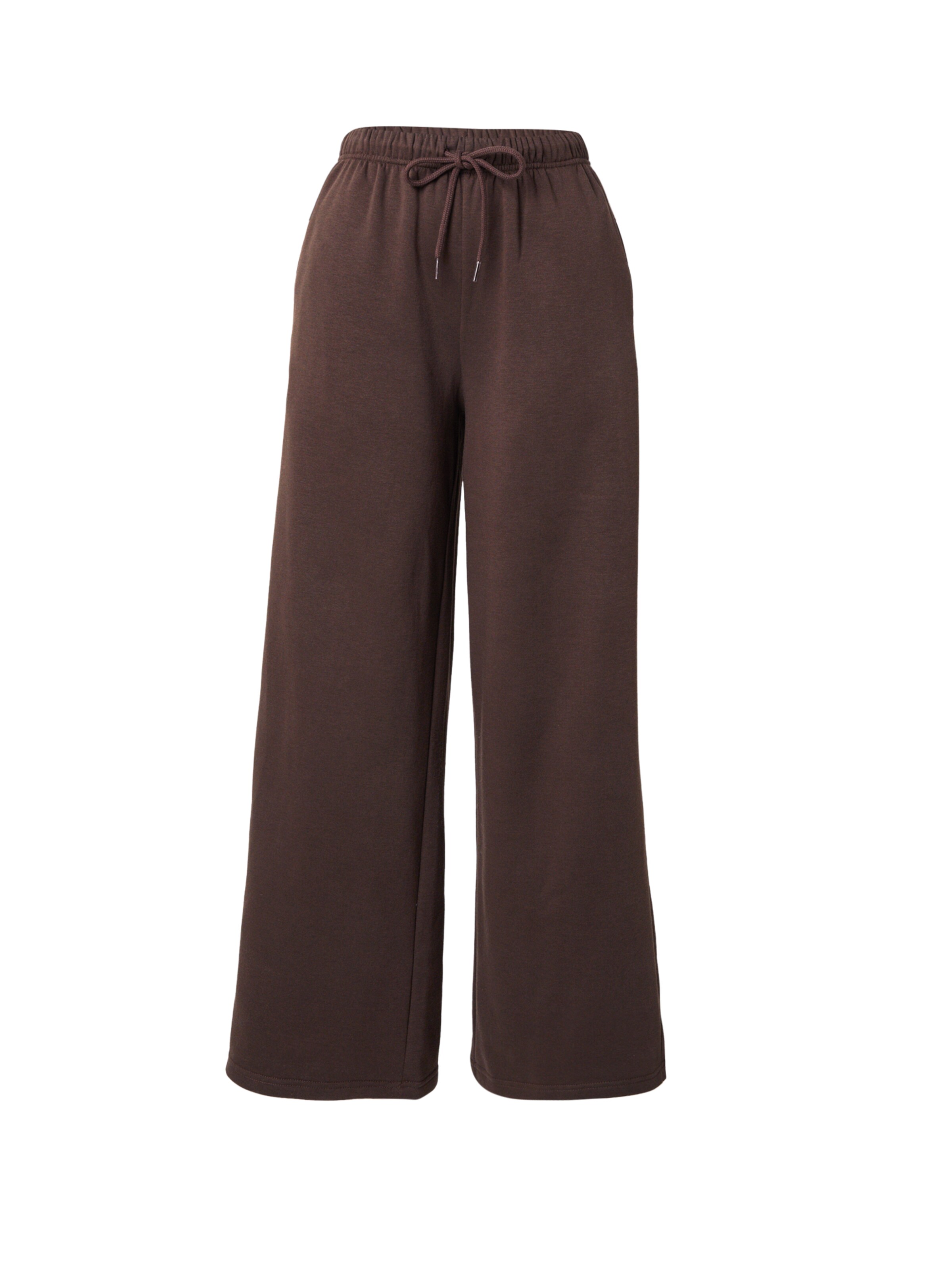 PIECES Pants 'PCChilli' in Brown: front