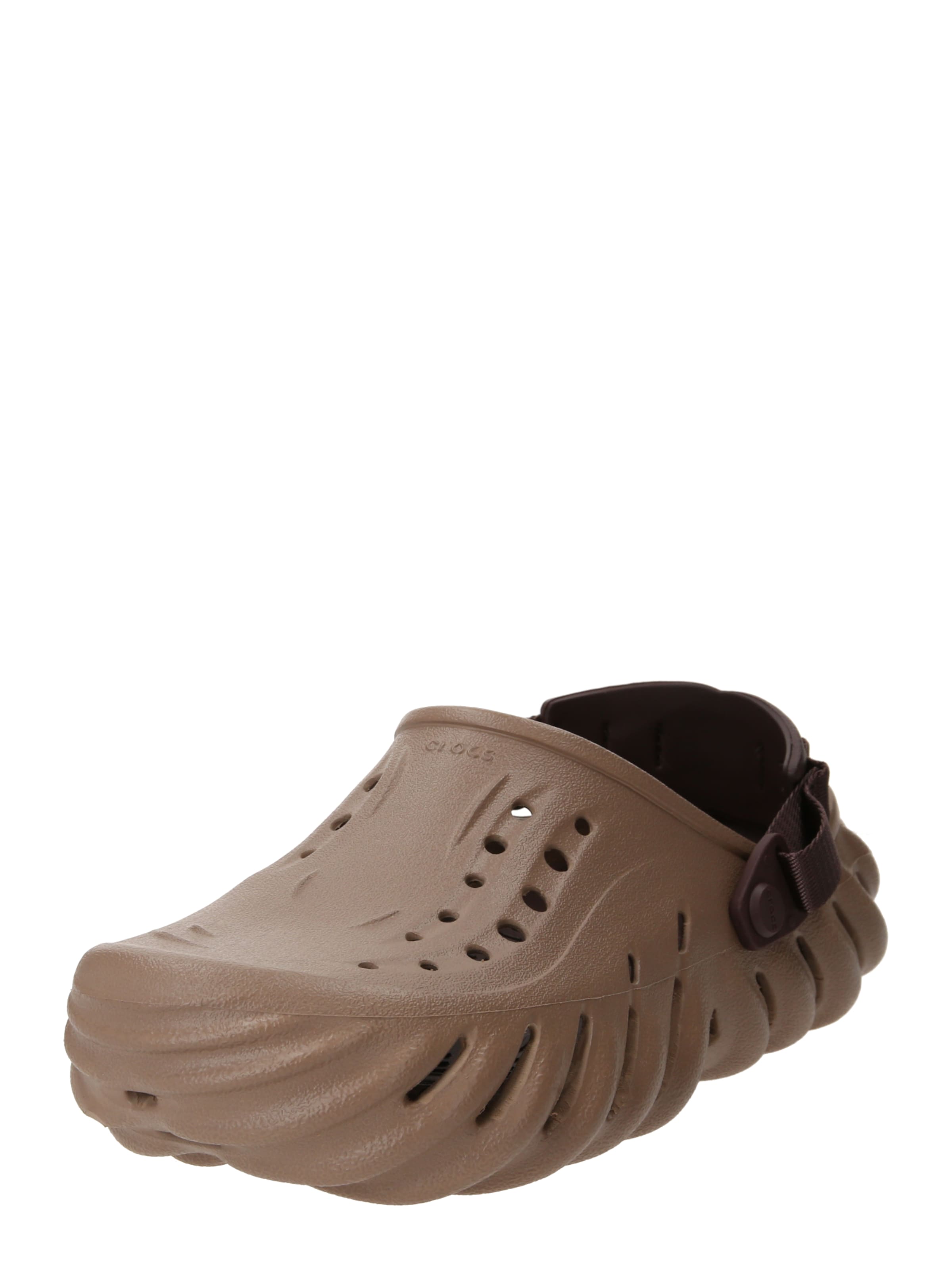 Sabots 'Echo' Crocs en marron : devant