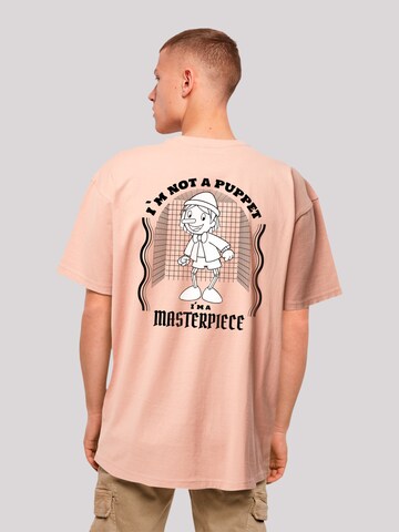 T-Shirt 'Pinocchio Heroes of Childhood' F4NT4STIC en beige