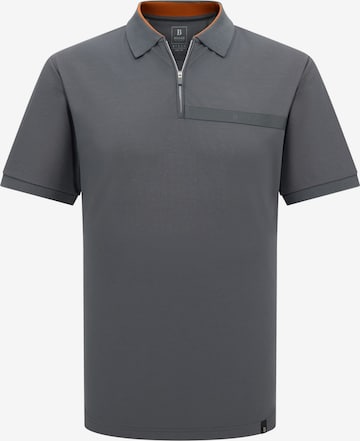 Boggi Milano Shirt 'B Tech' in Grijs: voorkant