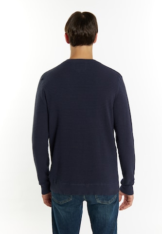 MO - Pullover 'Ucy' em azul