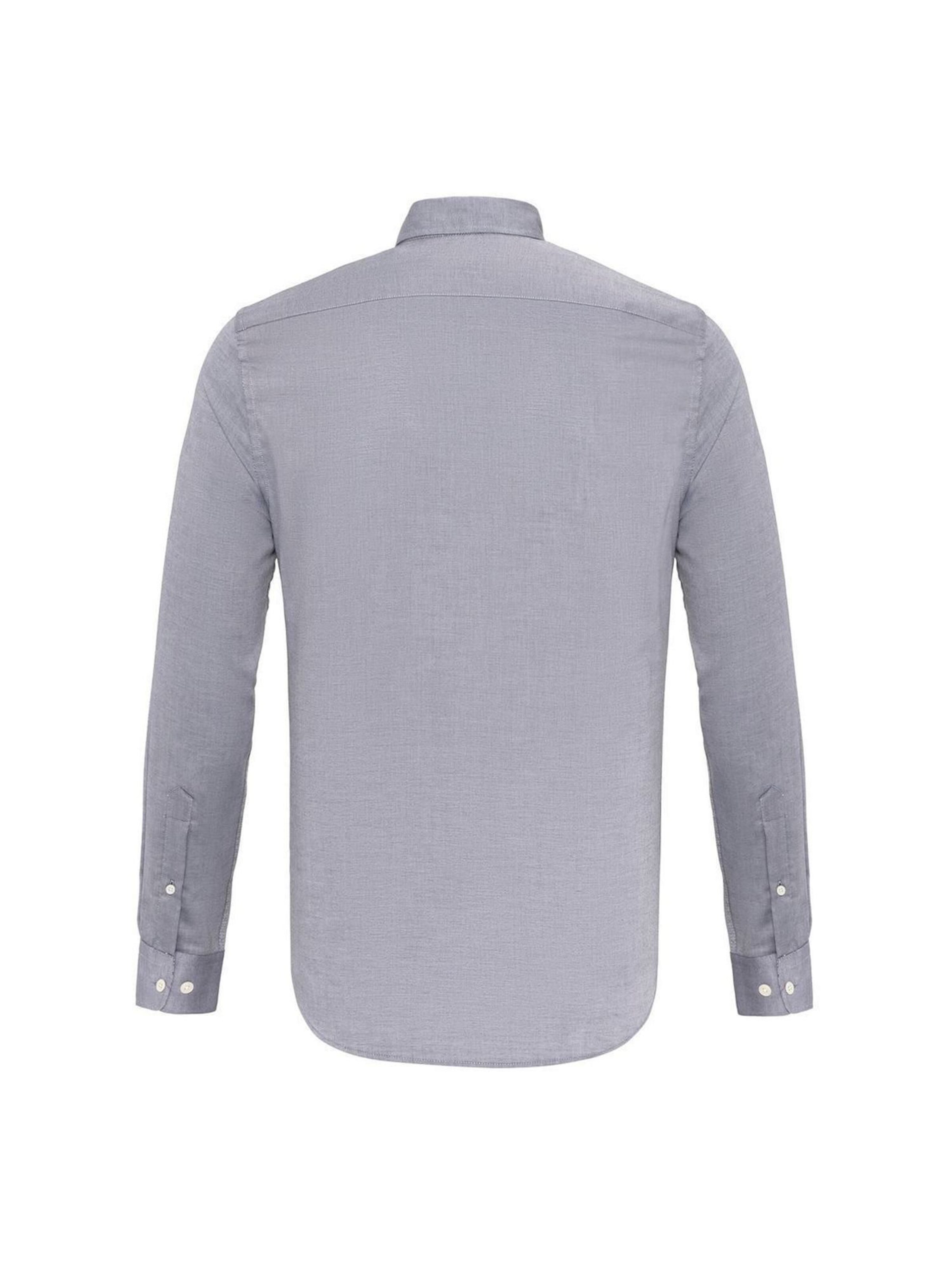 By Diess Collection Regular fit Button Up Shirt in Grey