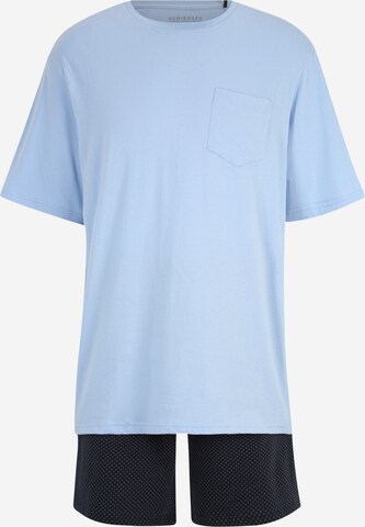 SCHIESSER Short Pajamas in Blue: front