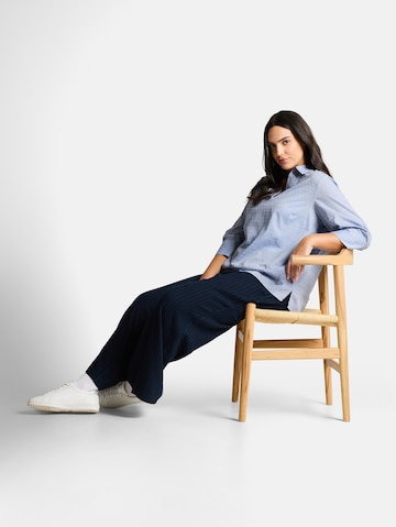 Tom Tailor Women + Blouse in Blauw