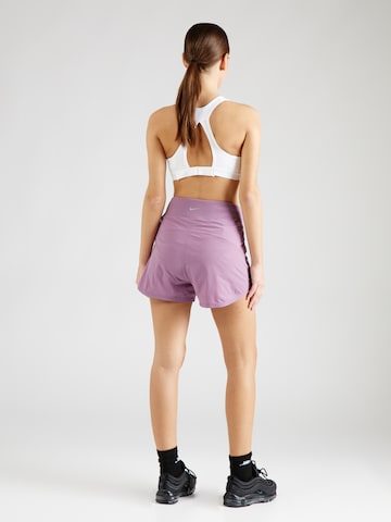 purpurinė NIKE Standartinis Sportinės kelnės 'BLISS'