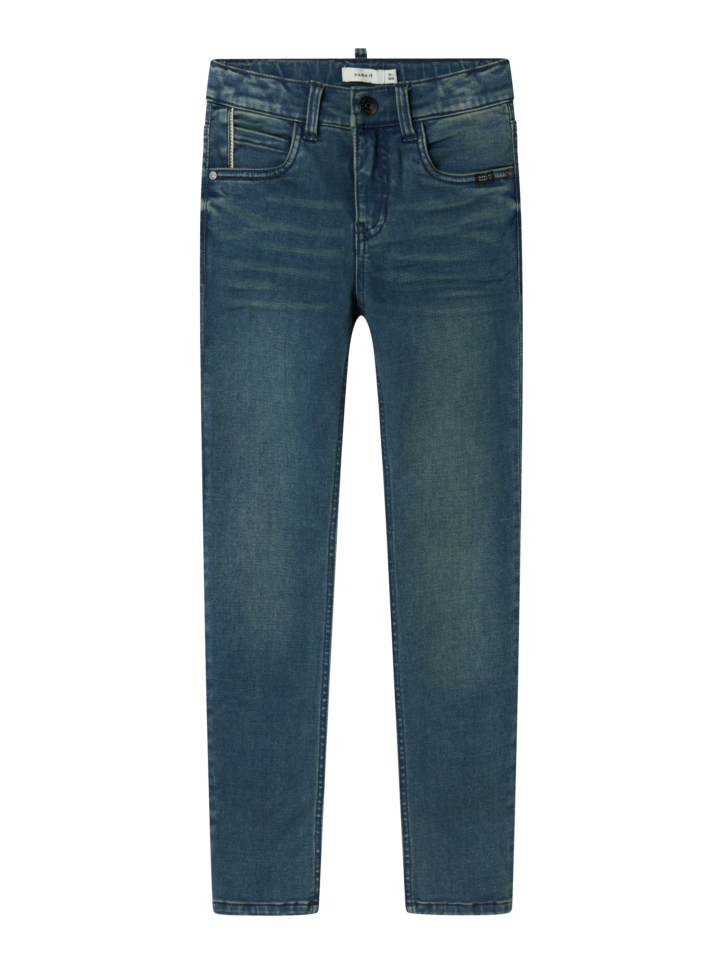 NAME IT - Slimfit Vaquero 'NKMTheo' en azul: frente