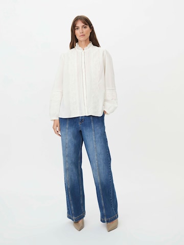 Chemisier 'Ithyra' Masai en blanc