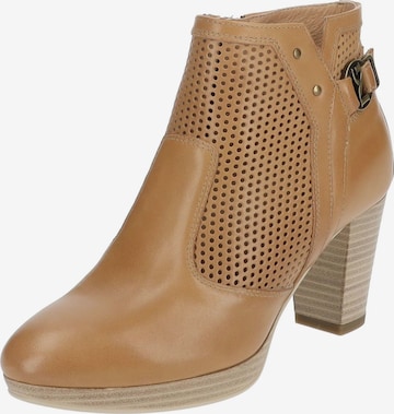 Nero Giardini Ankle Boots in Brown: front