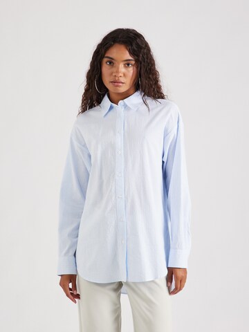 NA-KD Bluse i blå: forside
