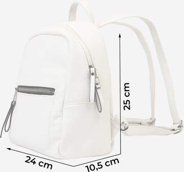 TOM TAILOR Backpack 'Tinna' in White