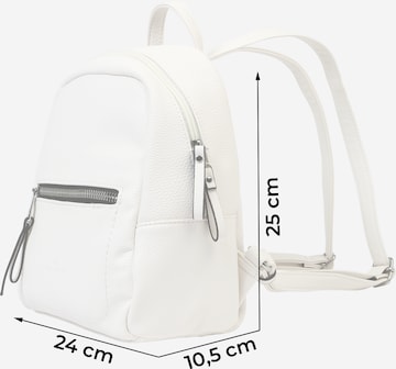TOM TAILOR Backpack 'Tinna' in White