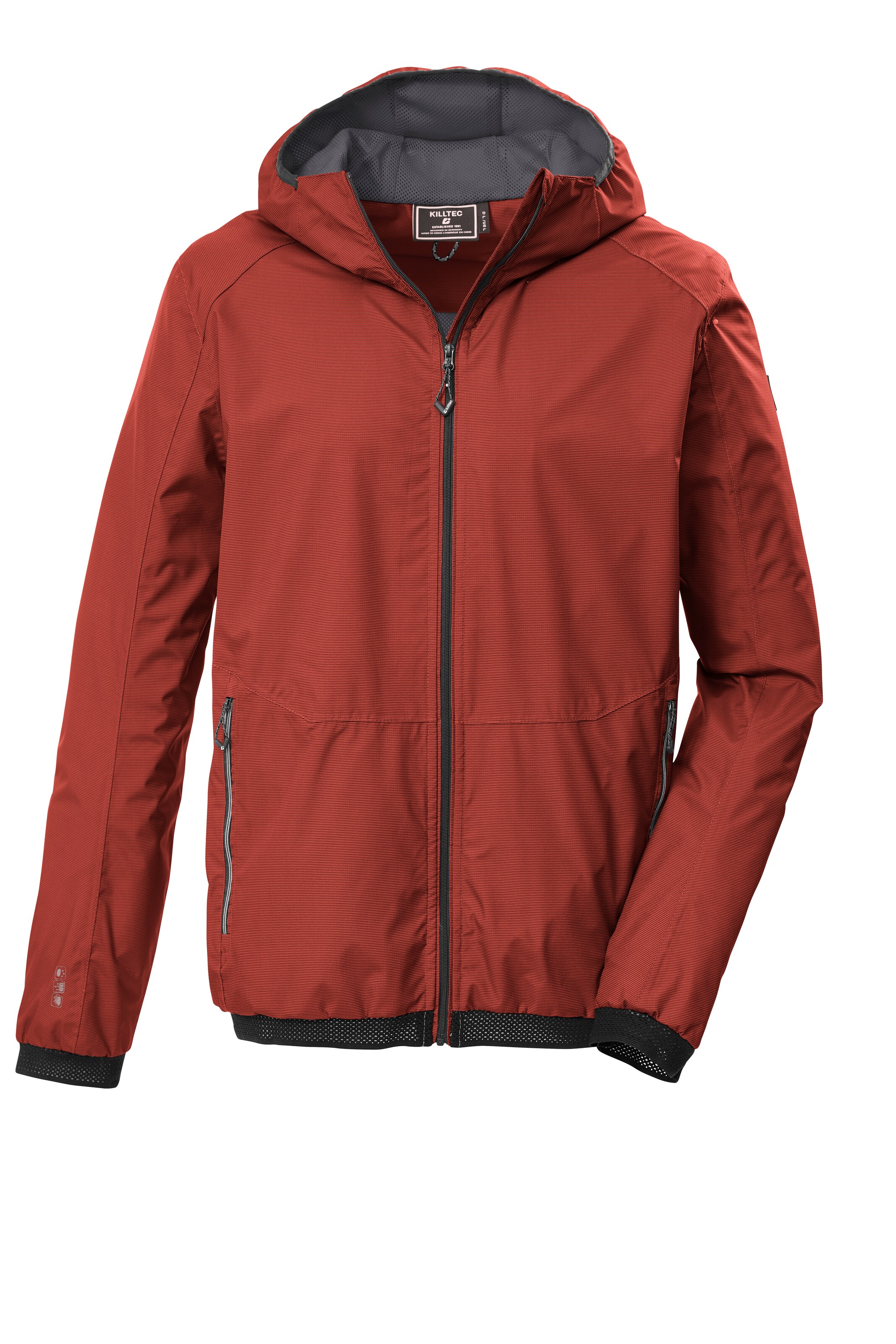 KILLTEC Performance Jacket in Brown: front