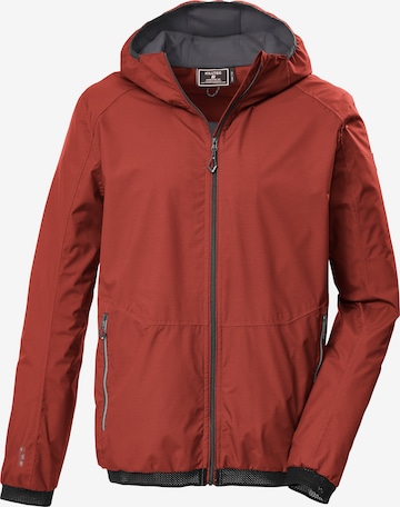 KILLTEC Funktionsjacke in Braun: Vorderseite