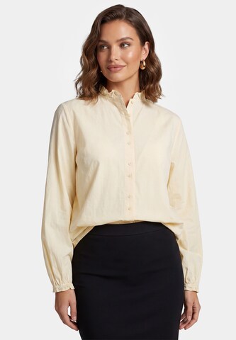 faina Blouse in Yellow: front