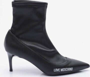 Love Moschino Dress Boots in 37 in Black: front