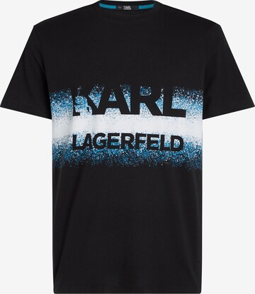 Karl Lagerfeld Bluser & t-shirts 'Degrade' i sort: forside