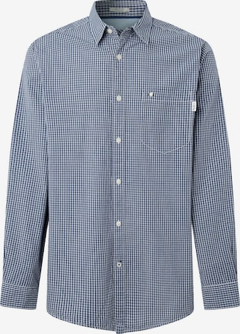 Pepe Jeans - Ajuste regular Camisa 'Rockville' en azul: frente