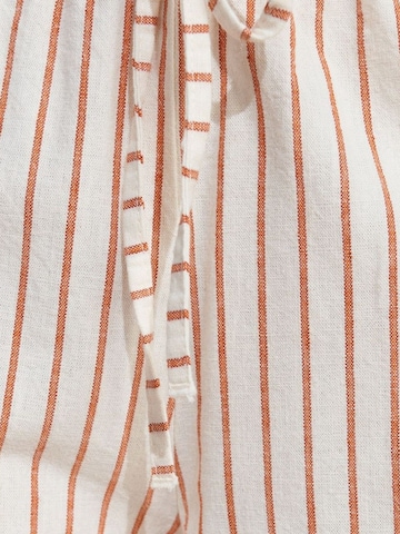 Dilvin Wide leg Pants in Orange