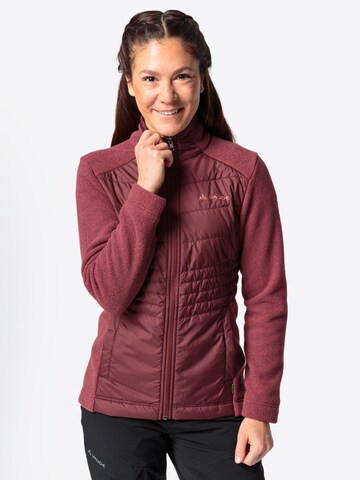 VAUDE Outdoorjacke 'Idris III' in Rot: Vorderseite