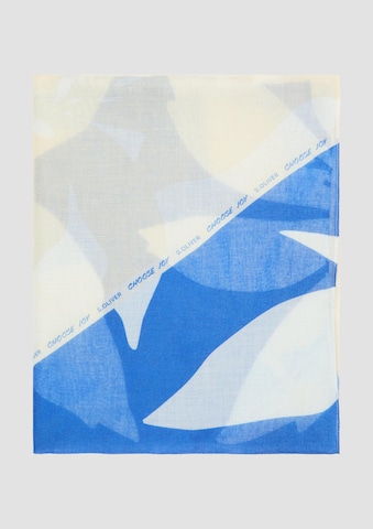 s.Oliver Tunnelsjaal in Blauw