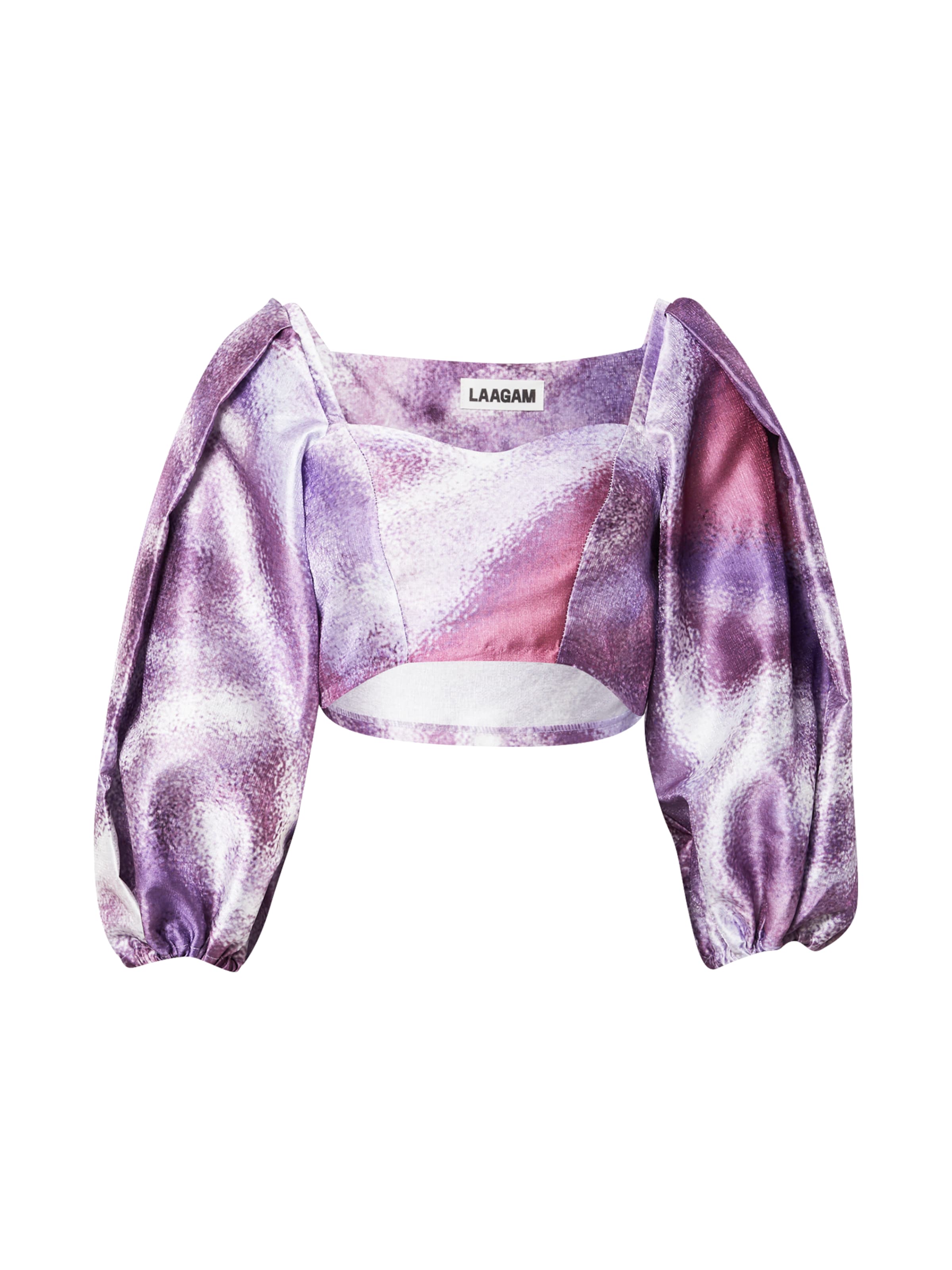 Laagam Blouse in Purple: front