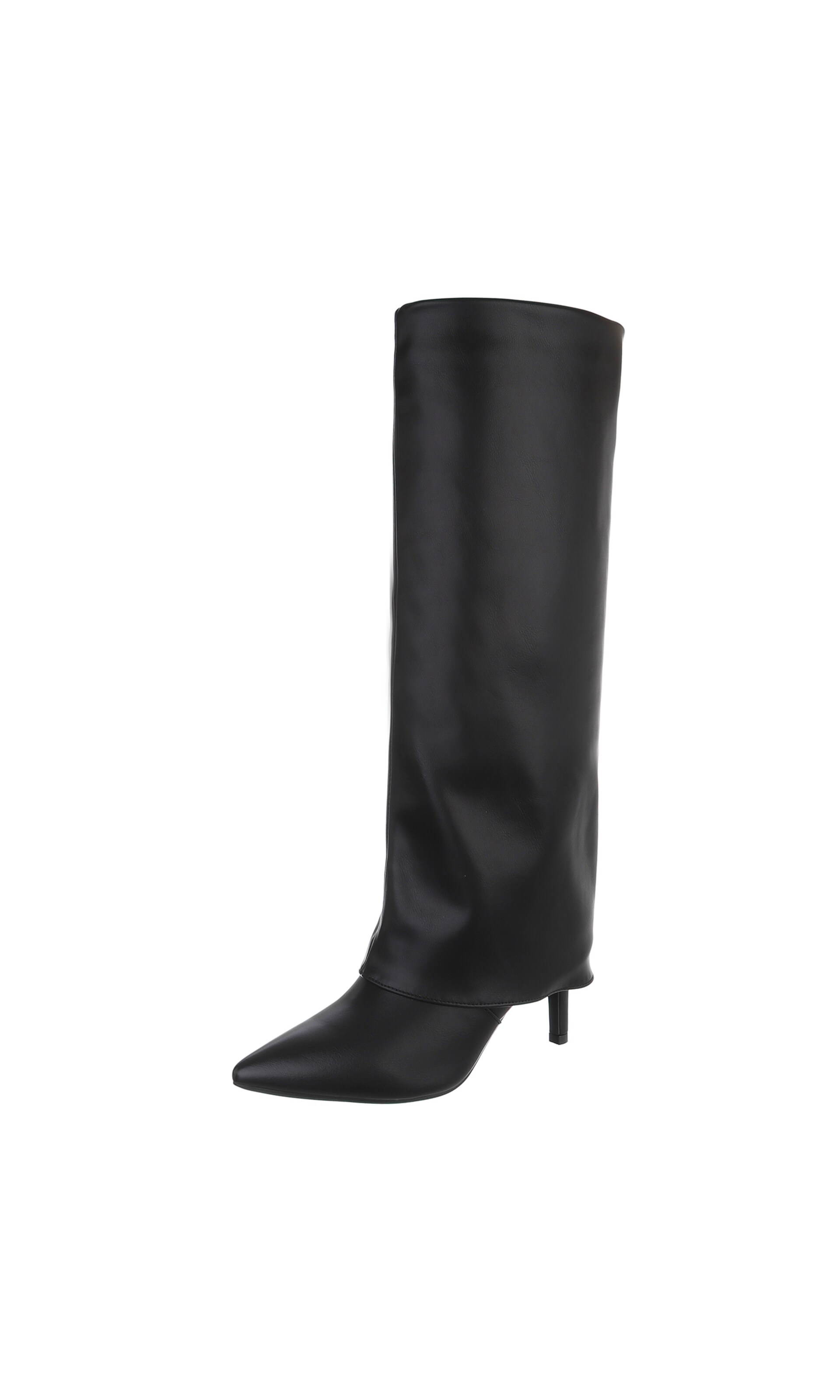 Ital-Design Boots in Black: front