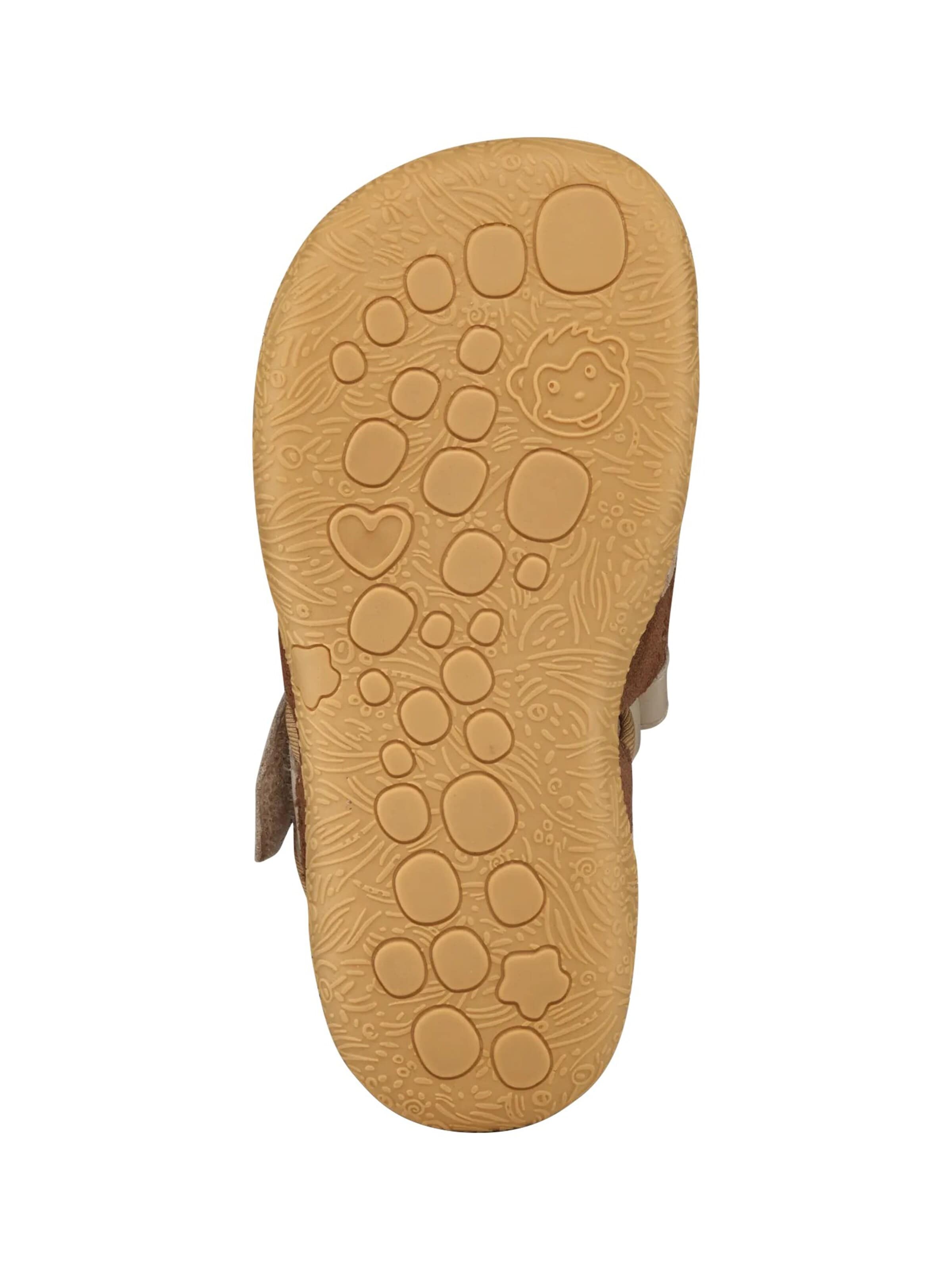 Affenzahn Sandals 'Sandale Leder Freely' in Beige