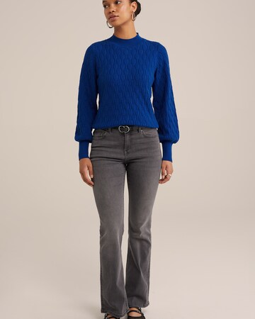 WE Fashion Sweater in Blue