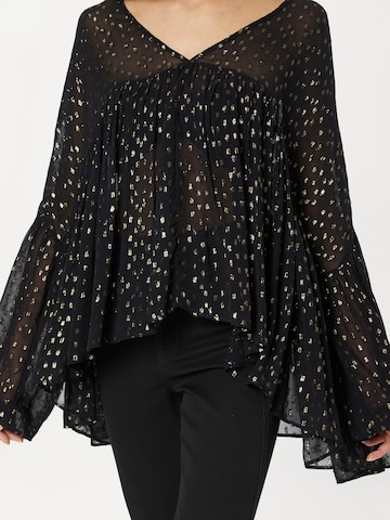 Nasty Gal Bluse in Schwarz