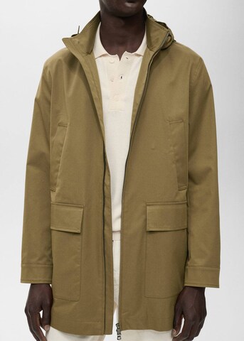 MANGO MAN Between-Seasons Parka 'Parko' in Green