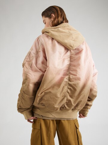 DIESEL Between-Season Jacket 'KAMILA' in Beige