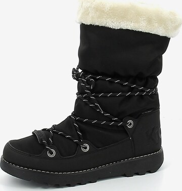 Boots da neve 'Neosnow' di Kickers in nero: frontale