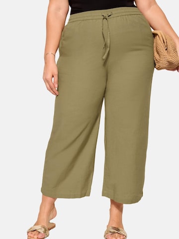 Loosefit Pantalon Friends Like These en vert : devant