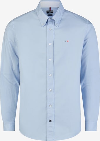 HECHTER PARIS Zakelijk overhemd in Blauw: voorkant