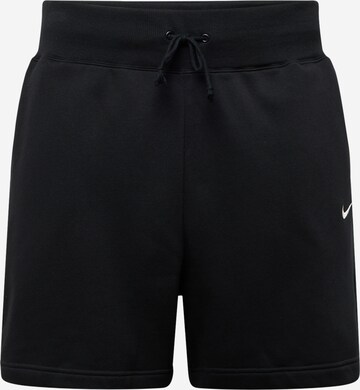 Loosefit Pantaloni sportivi di Nike Sportswear in nero: frontale