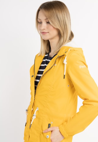 Manteau fonctionnel Schmuddelwedda en jaune