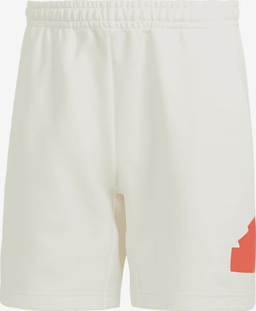 ADIDAS PERFORMANCEregular Sportske hlače 'Future Icons' - bijela boja: prednji dio
